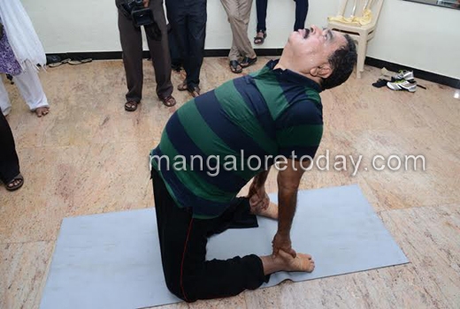 International Yoga Day observed with enthusiasm across Mangaluru 1